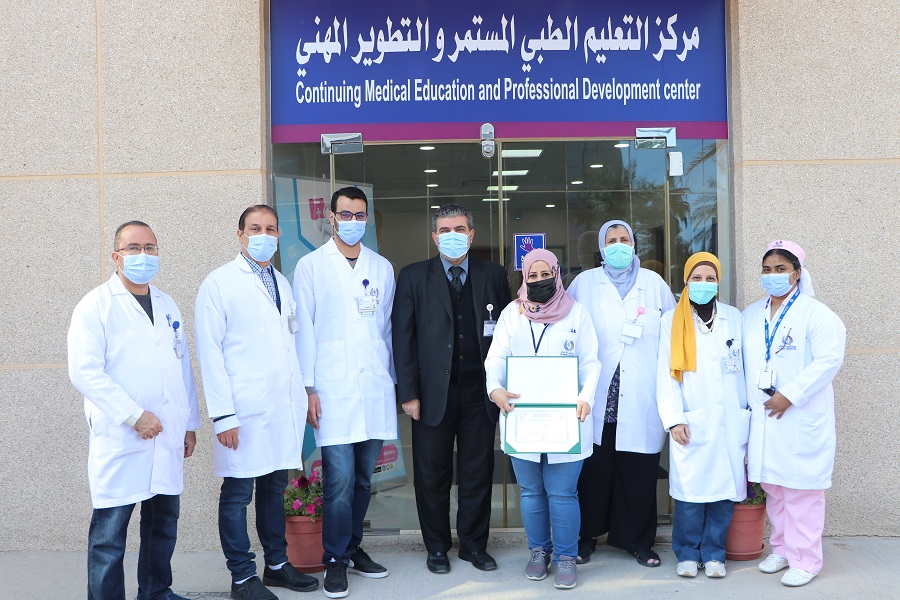 The Continuing Medical Education and Professional Development (CMEPD) Center at Al Ahsa hospital receives accreditation from the Saudi Heart Association (SHA) for providing the Pediatric Advanced Life Support (PALS) Course